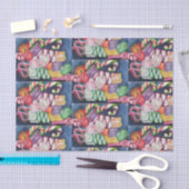 Farbiges Weihnachtscreme Seidenpapier (Handwerk)