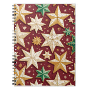 Farbiges Weihnachtsnotizbuch – Festliches Winterde Notizblock