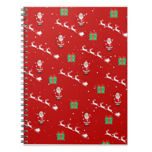 Farbiges Weihnachtsnotizbuch – Festliches Winterde Notizblock