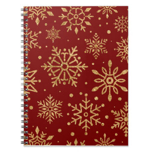 Farbiges Weihnachtsnotizbuch – Festliches Winterde Notizblock
