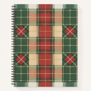 Farbiges Weihnachtsnotizbuch – Festliches Winterde Notizblock