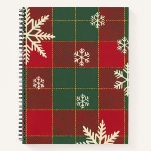 Farbiges Weihnachtsnotizbuch – Festliches Winterde Notizblock
