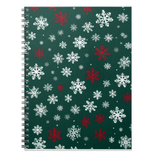 Farbiges Weihnachtsnotizbuch – Festliches Winterde Notizblock