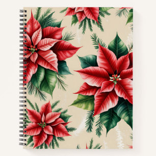 Farbiges Weihnachtsnotizbuch – Festliches Winterde Notizblock