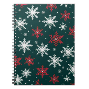 Farbiges Weihnachtsnotizbuch – Festliches Winterde Notizblock