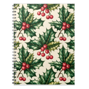 Farbiges Weihnachtsnotizbuch – Festliches Winterde Notizblock