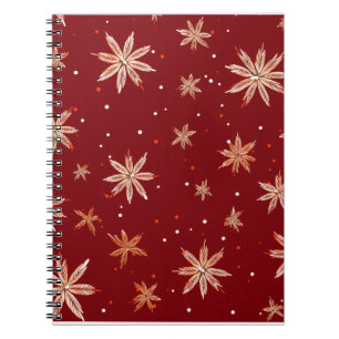 Farbiges Weihnachtsnotizbuch – Festliches Winterde Notizblock