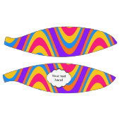 Farbiges Wellenmuster Basketball (Panele)