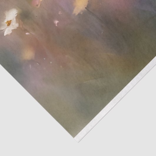 Farbiges Wildblume 18b Dekoupage Tissue Paper Seidenpapier (Ausschnitt)