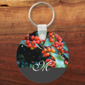 farbiges Wintergeschenk Schlüsselanhänger (Vorderseite)