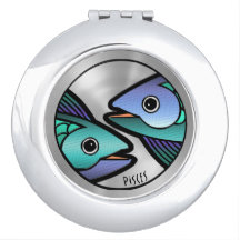 Farbiges Zeichen des Zodiaks - Fische