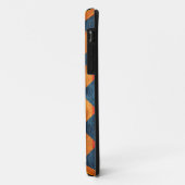 Farbiges Zickzack Holz Abstrakt #2 Case-Mate iPhone Hülle (Hinten/Links)