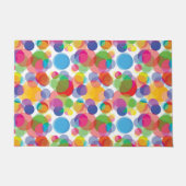 Farbiges Zirkelmuster Fußmatte (Vorderseite)