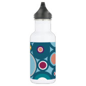 Farbiges Zirkelmuster Trinkflasche (Rechts)