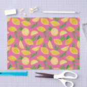 Farbiges Zitrusfrüchtemuster Seidenpapier (Handwerk)