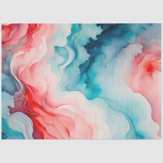 Farbiges Zwirn-Papier Seidenpapier (Vorderseite)