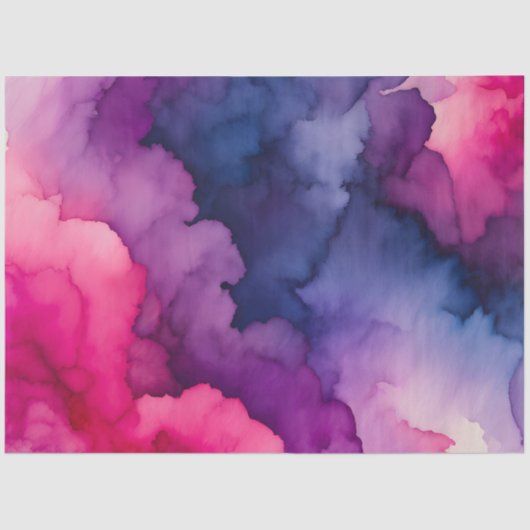 Farbiges Zwirn-Papier Seidenpapier (Vorderseite)