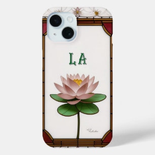 Farbintensives Bleiglas-Blumendesign Case-Mate iPhone Hülle