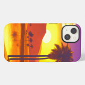 Farbintensives digitales Design | Case-Mate Barely iPhone Hülle (Rückseite (Horizontal))