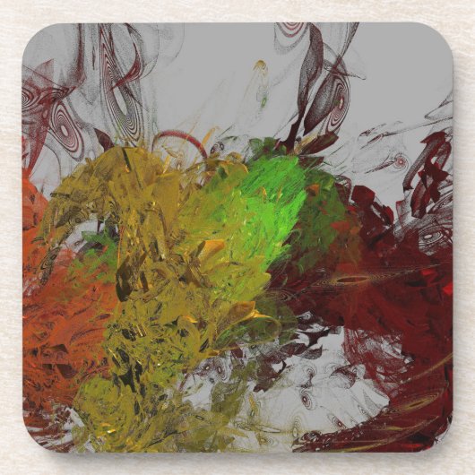 Farbinvasion Getränkeuntersetzer (Vorderseite)