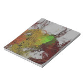 Farbinvasion Notizblock (Rotiert)