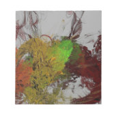 Farbinvasion Notizblock (Vorderseite)