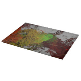 Farbinvasion Schneidebrett