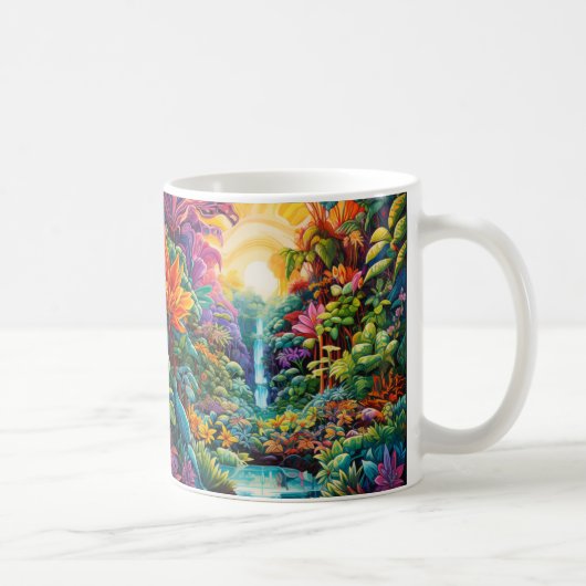 FarbJungle Kaffeetasse (Rechts)