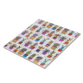 Farbkaktmuster Fliese (Seite)