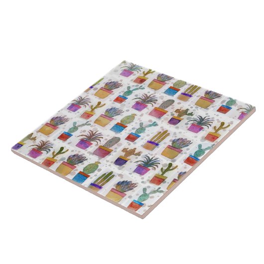 Farbkaktmuster Fliese (Seite)