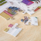 Farbkaktmuster Puzzle (Seite)