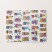 Farbkaktmuster Puzzle (Horizontal)