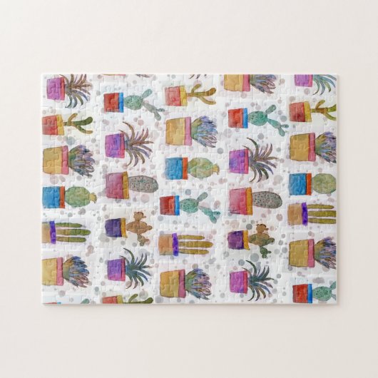 Farbkaktmuster Puzzle (Horizontal)