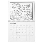 Farbkalender 2025 kalender (Mär 2026)