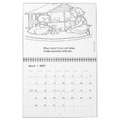 Farbkalender Dick und Jane Kalender (Mär 2027)