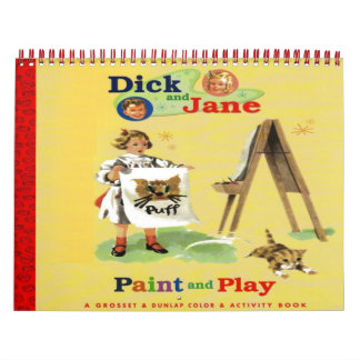 Farbkalender Dick und Jane Kalender