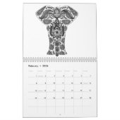 Farbkalender für Erwachsene 2017 Kalender (Feb 2026)