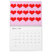 Farbkalender Kalender (Feb 2027)