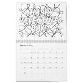 Farbkalender Kalender (Feb 2027)