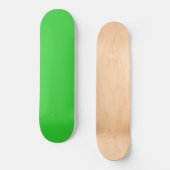 Farbkalk grün skateboard (Vorderseite)