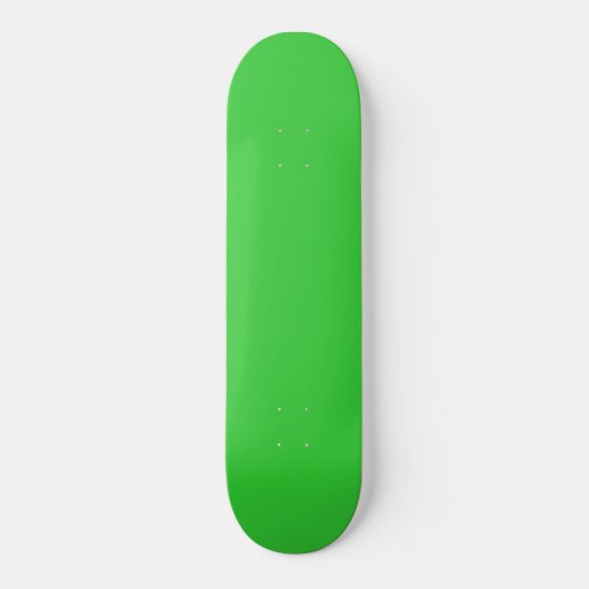 Farbkalk grün skateboard (Vorderseite)