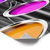 Farbkanister Poster (Ecke)