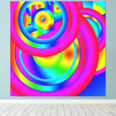 Farbkanvas Leinwanddruck (Insitu (Holzboden))