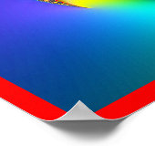 Farbkarneval. Poster (Ecke)