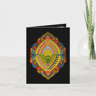 Farbkarte Dankeskarte