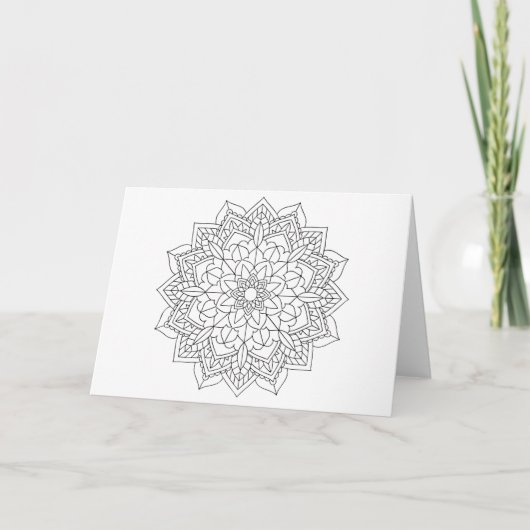 Farbkarte für Blume Karte (Vorderseite)