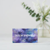 Farbkarte Spritzer fett Visitenkarte (Stehend Vorderseite)