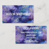 Farbkarte Spritzer fett Visitenkarte (Vorne/Hinten)