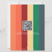 Farbkarten für Schmetterlinge für Erwachsene und F Einladung (Rückseite)