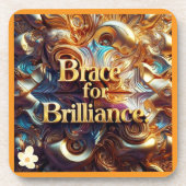 "Farbkaskade" Getränkeuntersetzer (Vorderseite)